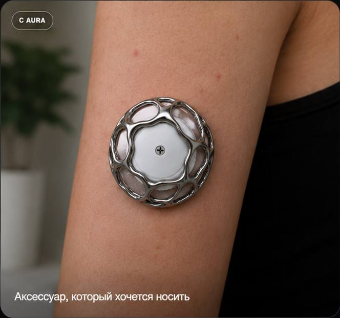 Датчик с накладкой AURA